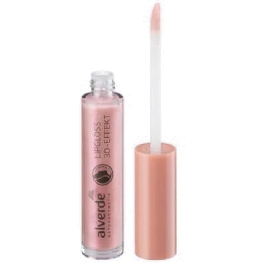 Alverde, Lipgloss 3D Effekt, Blush 02, 5 ml