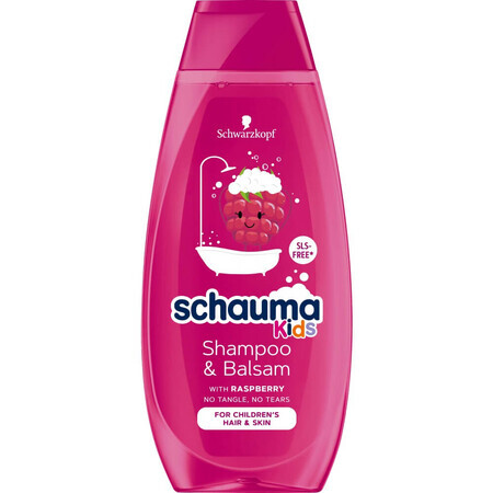 Schauma Baby Shampooing et Conditionneur à l'extrait de framboise 400 ml