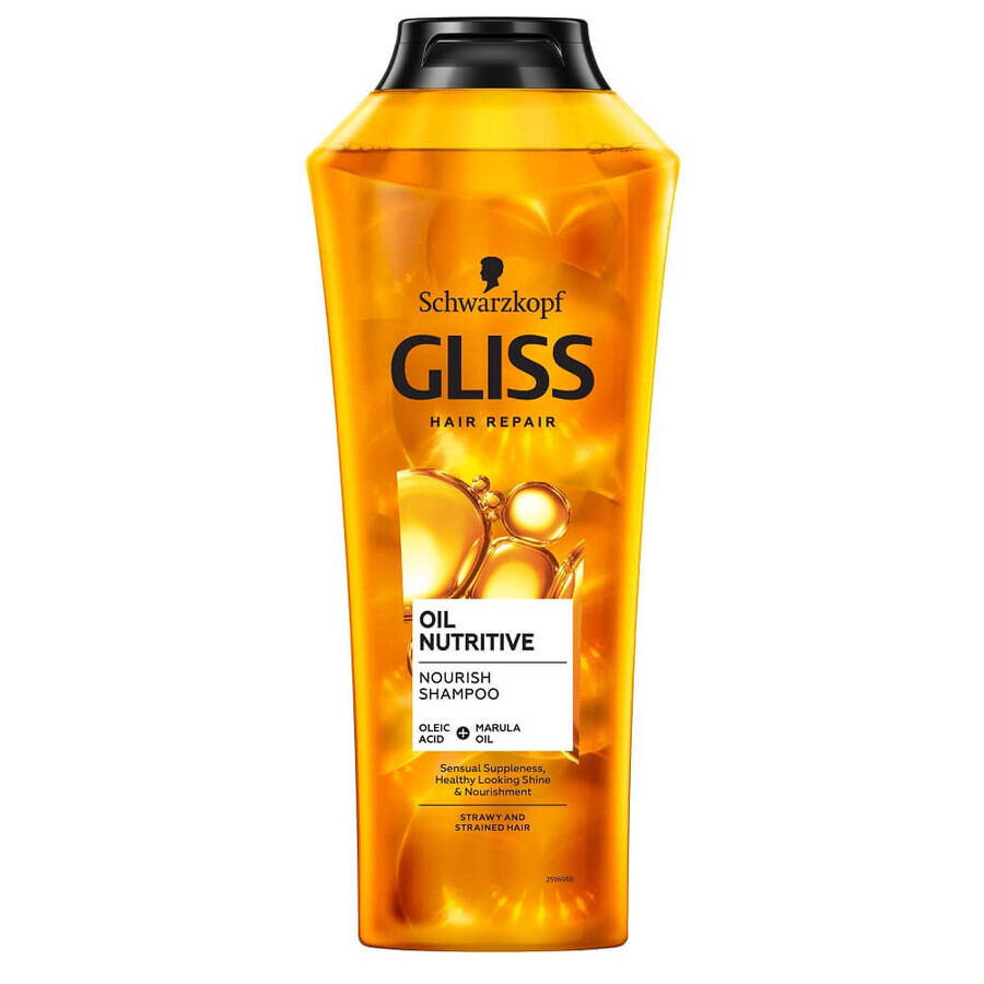 Schwarzkopf Gliss Oli voedende herstellende shampoo, 400ml