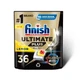 Finish Ultimate Plus Powerball AiO cápsulas lavavajillas de limón 36 unidades