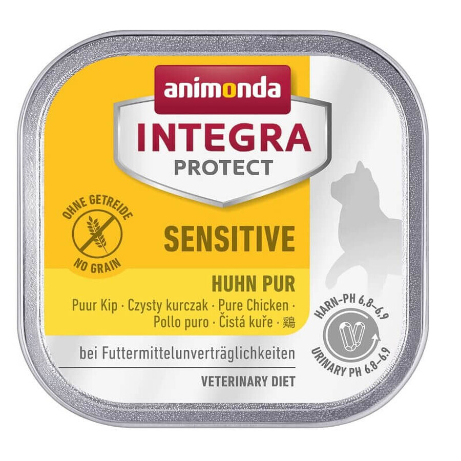 Animonda, Integra Protect, Comida húmeda para gatos, pollo, 100g