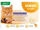 Iams, Alimento para gatos adultos, 12 x 85g