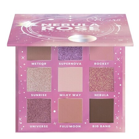 Stars From The Stars Nebula Rose Eyeshadow Palette, 10.8g