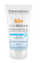 Crema protectora ultraligera Dermedic Sunbrella SPF 50+ para pieles secas y normales, 40 ml