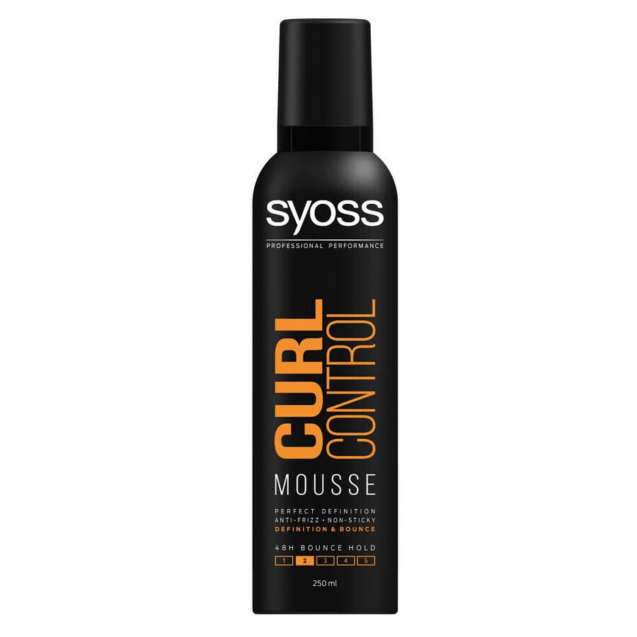 Syoss Krulcontrole Mousse voor Krullend Haar, 250ml