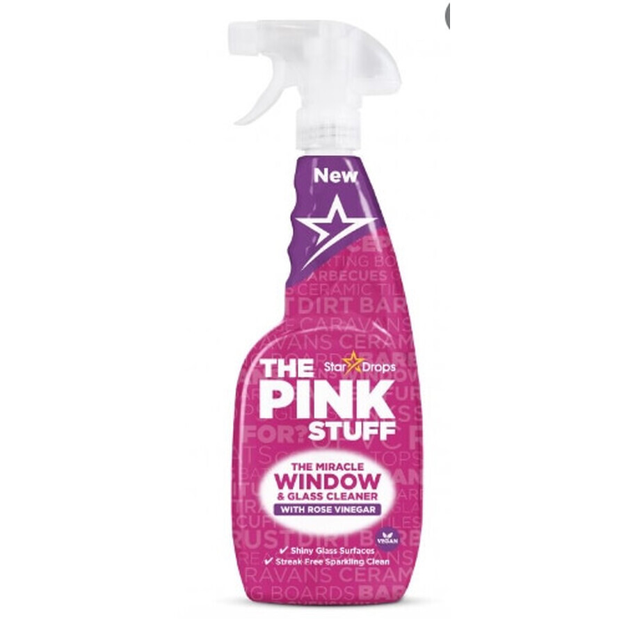 Stardrops, The Pink Stuff Glass Rose, Spray limpiacristales, 750ml