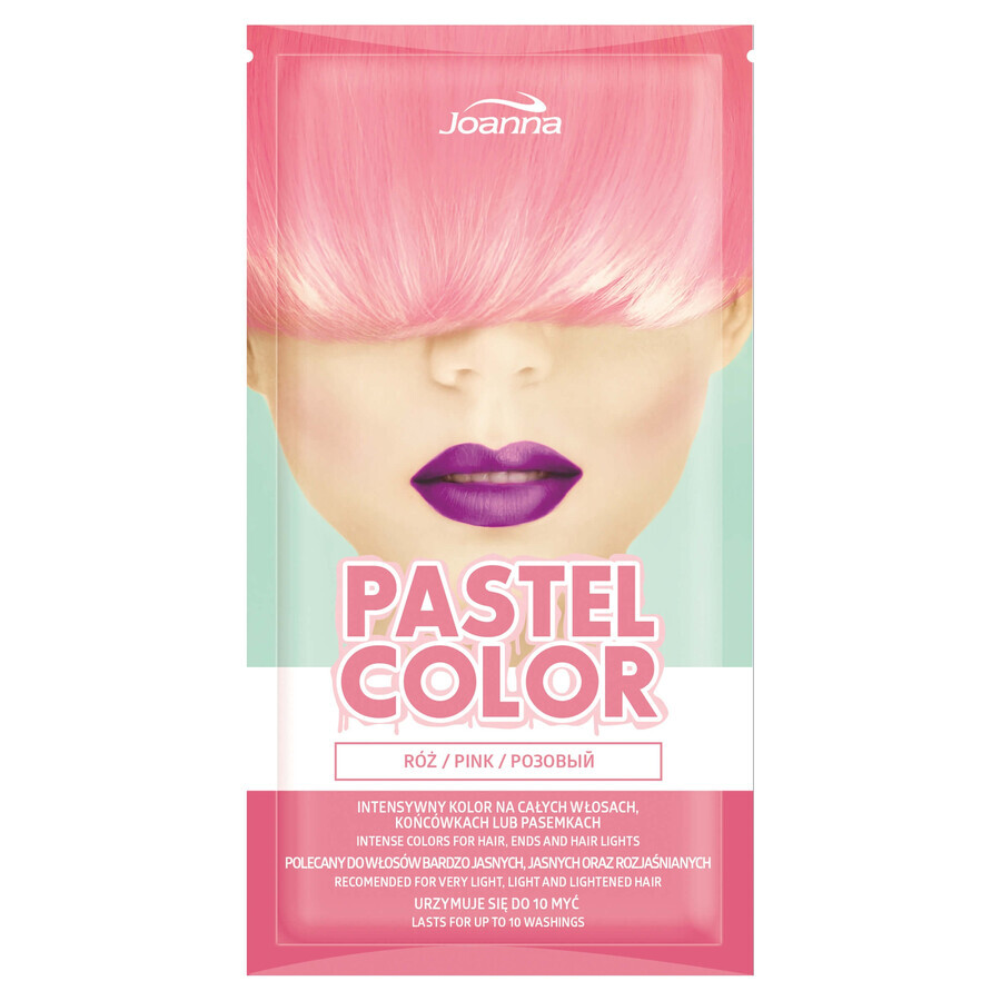 Joanna Pastel Color Pastel Color Rose Shampoo, 35g