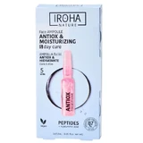 Iroha Nature Antioxidant and moisturizing face vials with peptides, 5x1.5ml