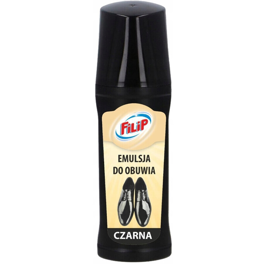 Philip, Emulsión para zapatos negros, 70 ml