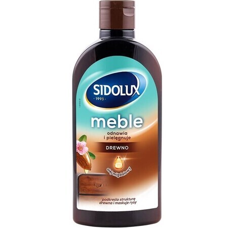 Sidolux M, leche para el cuidado de muebles, 300 ml