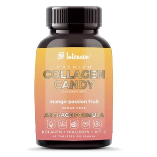 Intenson Caramelo de Colágeno sabor mango-maracuyá, 60 comprimidos