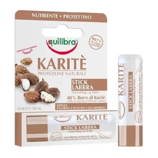 Equilibra Burro di Karitè Balsamo labbra, 5,5 ml