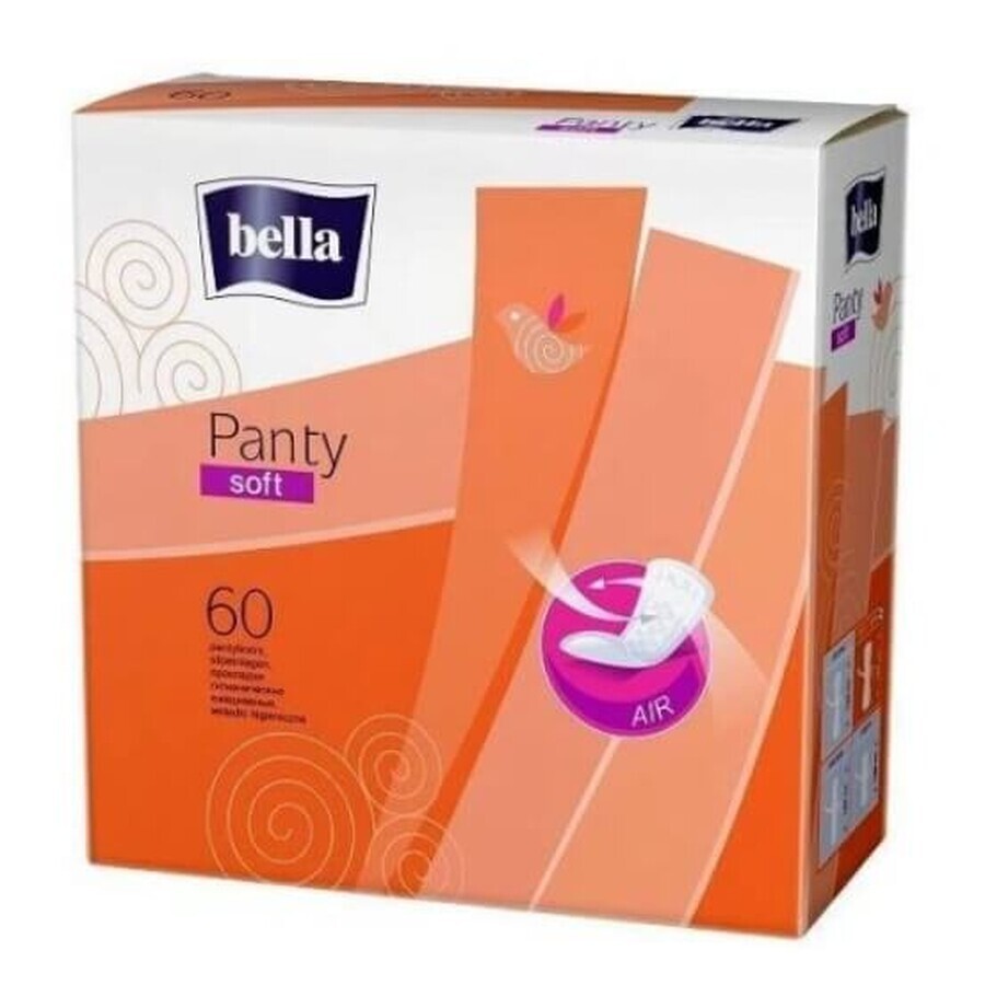 Bella Panty Morbidi assorbenti igienici, 60 pezzi - Lunga durata!