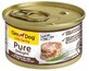 Gim Dog, Pure Delight, Comida h&#250;meda para perros, 85g