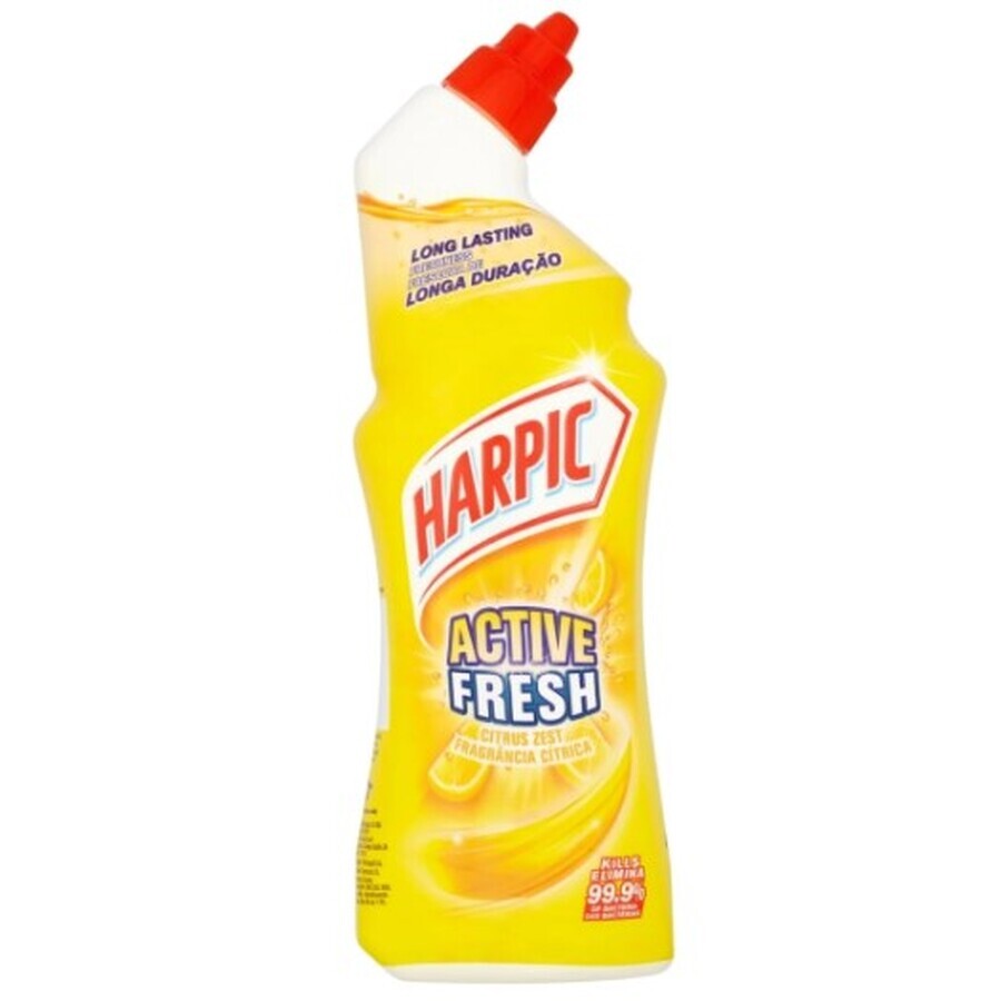 Harpic, Active Fresh, Toilettenwasser, Zitrone, 750ml