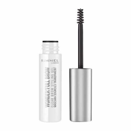 Rimmel Wonder Full Brow Gel Gel transparente para cejas, 8 g