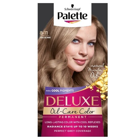 Deluxe Oil-Care Kleurenpalet Oil-Care Wax Colour met micro-olie 8-11 Cool Blonde