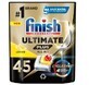 Finish Ultimate Plus Powerball AiO lim&#243;n Powerball c&#225;psulas lavavajillas 45 unidades