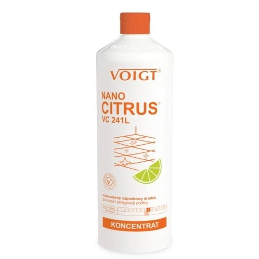 Voigt Nano Citrus VC 241L, solución para la limpieza de suelos, 1 litro