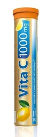 Activlab Pharma Vita C 1000 mg, aromă de lămâie, 20 comprimate efervescente