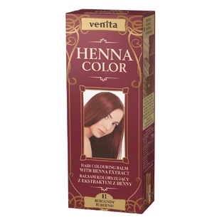 Venita Henna Color Loțiune colorantă pe bază de plante cu extract de henna 11 Burgundy, 75ml