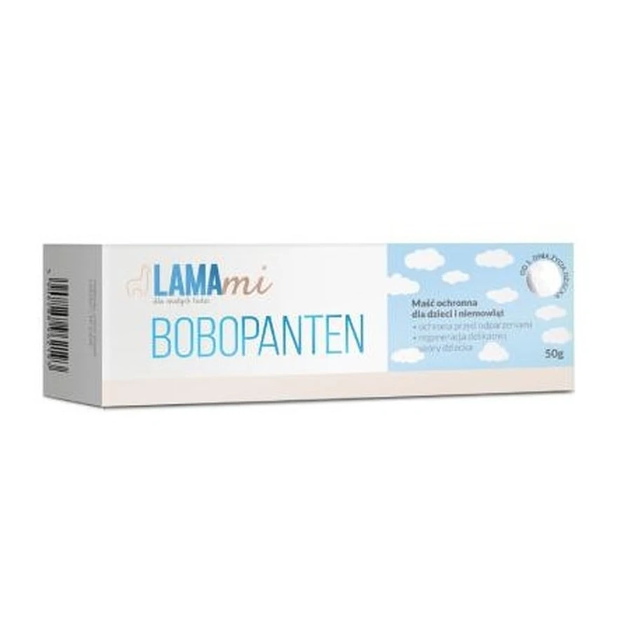 Lamami Bobopanten, ma de protecție pentru bebeluși și copii, 50 g