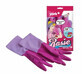 York, guantes de goma perfumados Rosie, talla L, 1 par