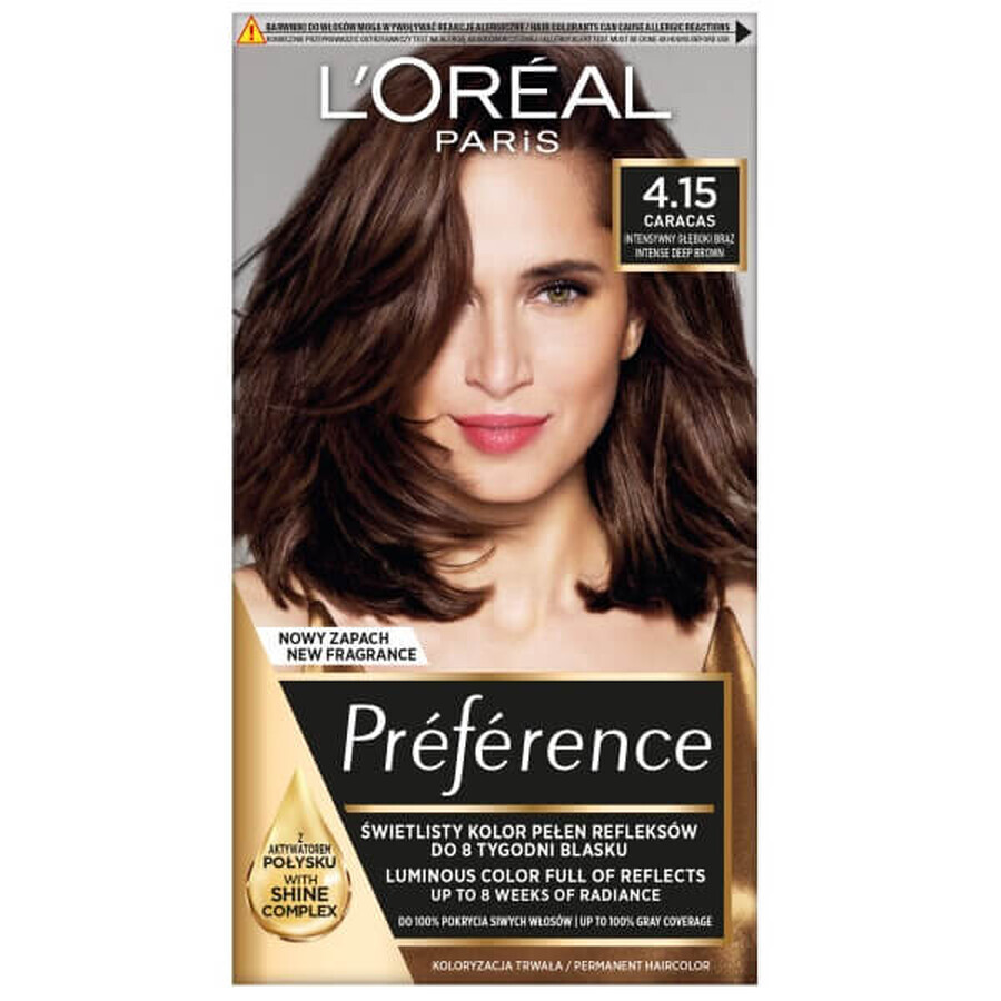 L'Oréal Paris Preference Cera Color 4.15 Caracas