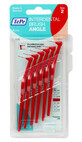 TePe, Cepillos de dientes, rojo 0,5 mm, tama&#241;o 2, 6 uds.