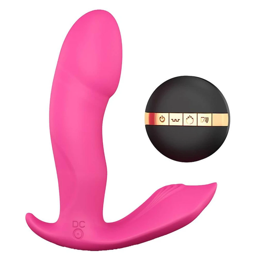 Secret Clit G-Punkt Stimulator mit Fernbedienung Magenta