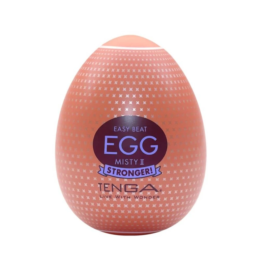 Tenga Easy Beat Egg Misty II Stronger Jednorazowy masturbator w kształcie jajka: ceny i cechy