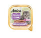 Attica, Senior, Comida h&#250;meda para gatos, cordero, 100g