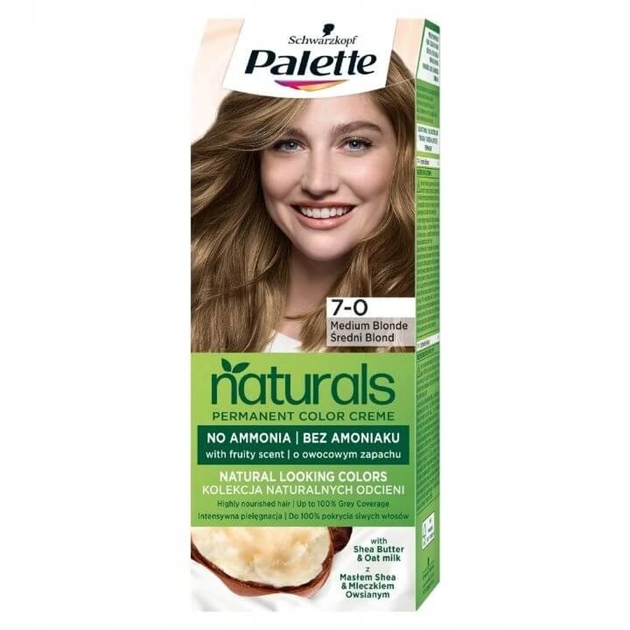 Palette Permanent Naturals Naturals Colour Creme Wax Colour 7-0 Blonde Red
