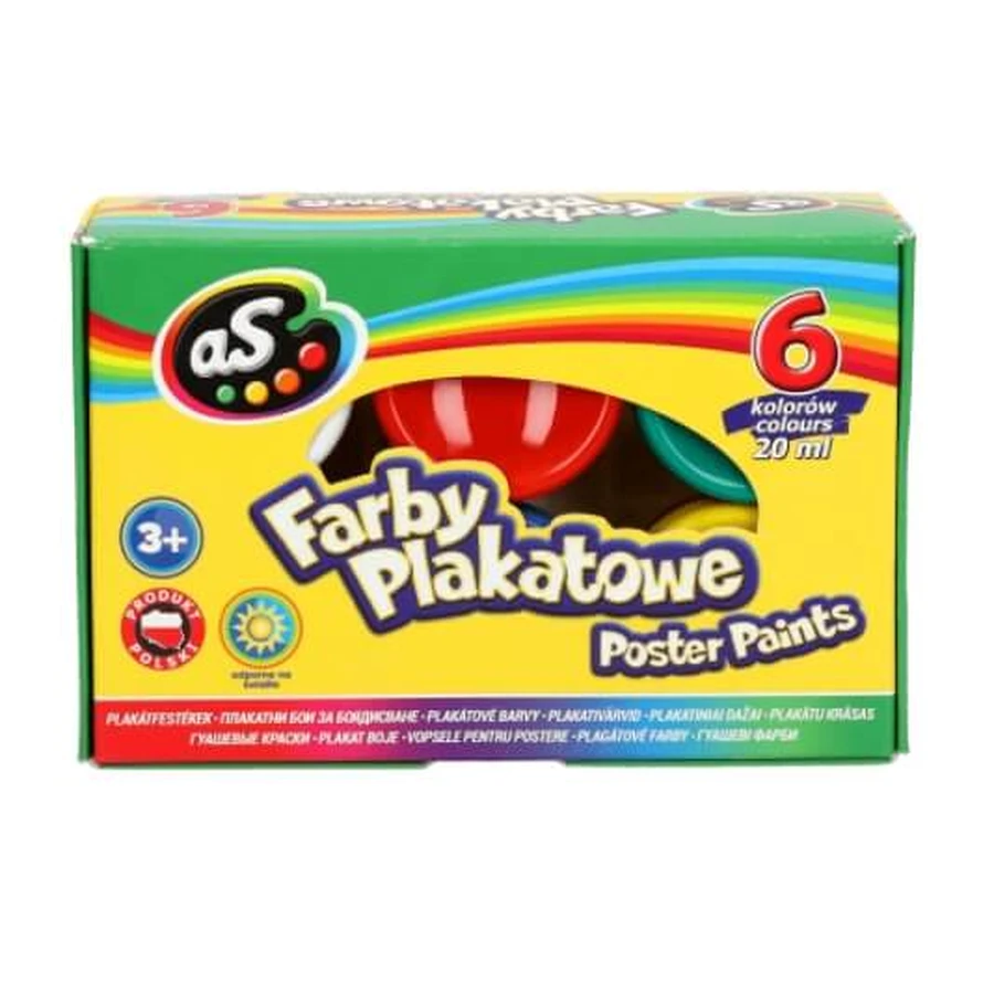 Ace, Pinturas para carteles, 6 colores