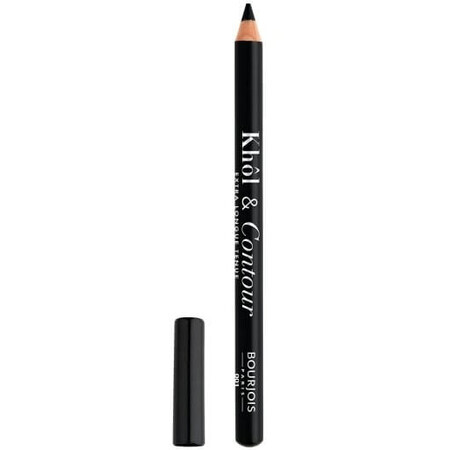 Bourjois Khol amp; Contour Eyeliner Pencil 001 Schwarz-Issime, 1,2 g