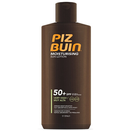 Piz Buin Loción Solar Hidratante SPF50, 200ml