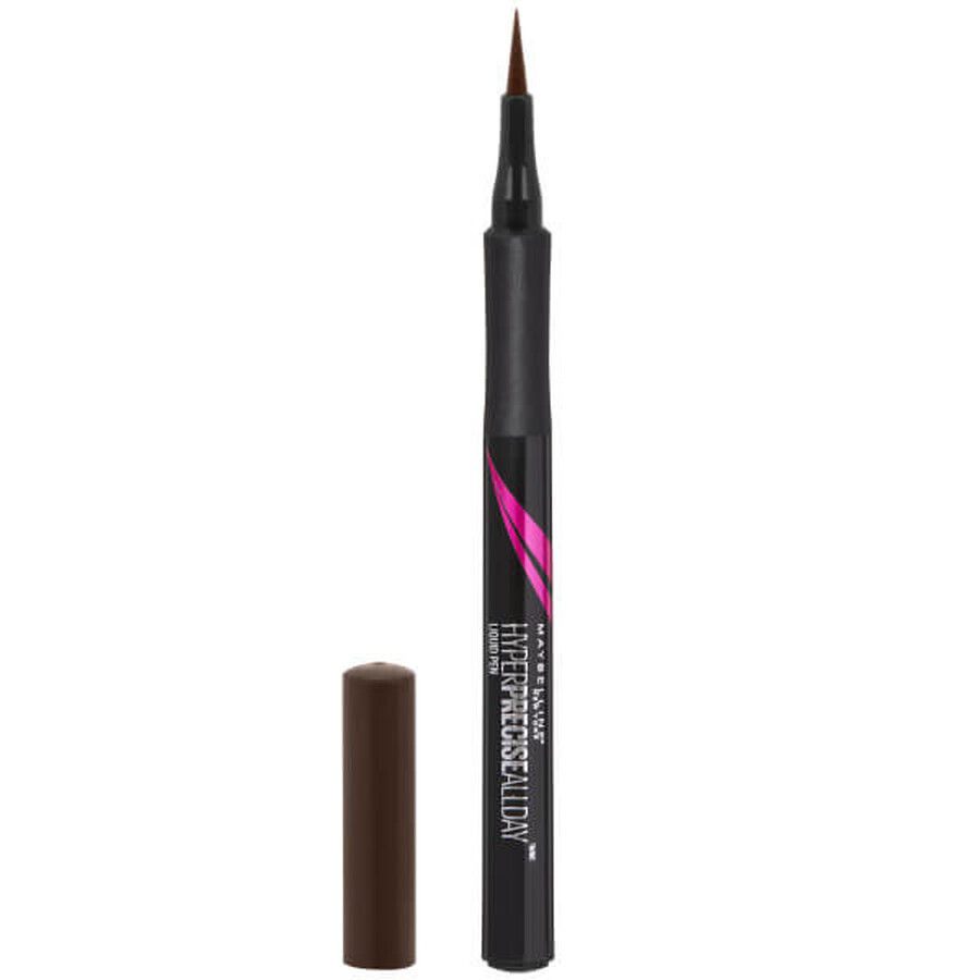 Delineador de ojos Maybelline Hyper Precise All Day Brown