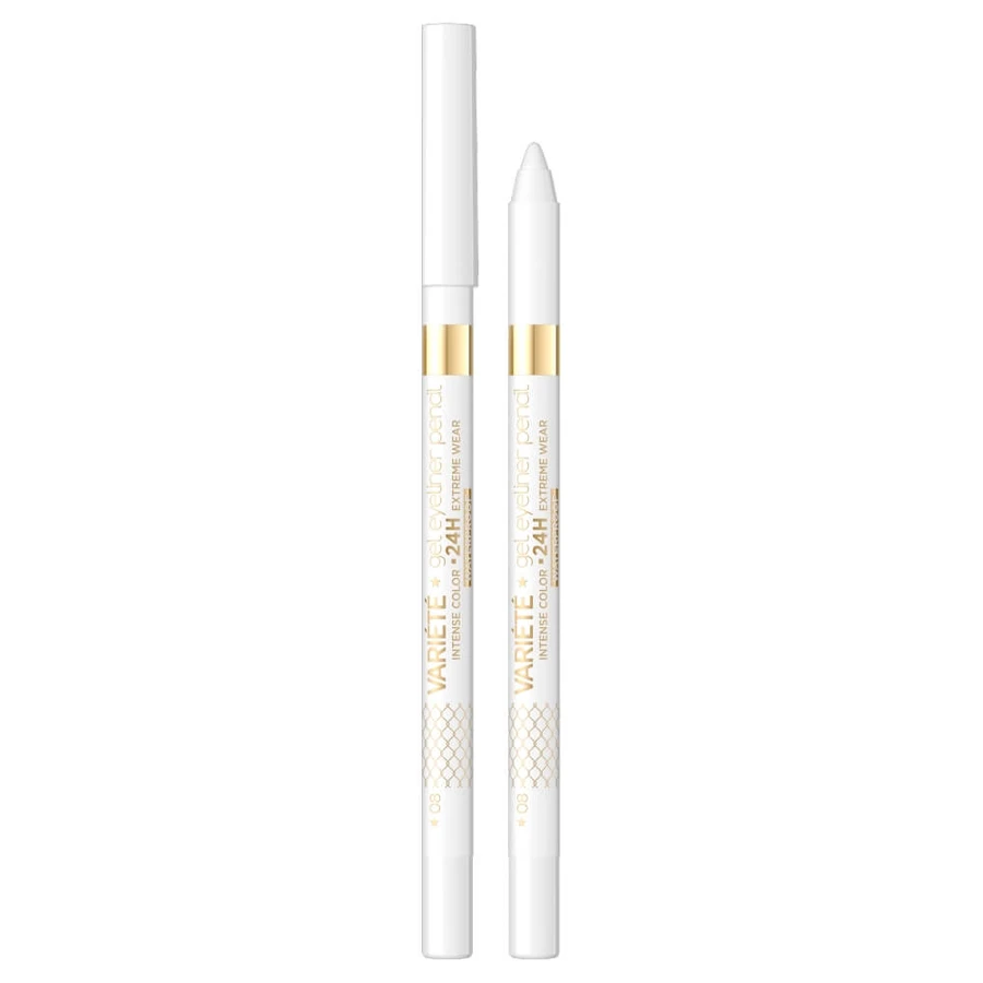 Eveline Cosmetics Variete Wasserfester Eyeliner 08 Weiß