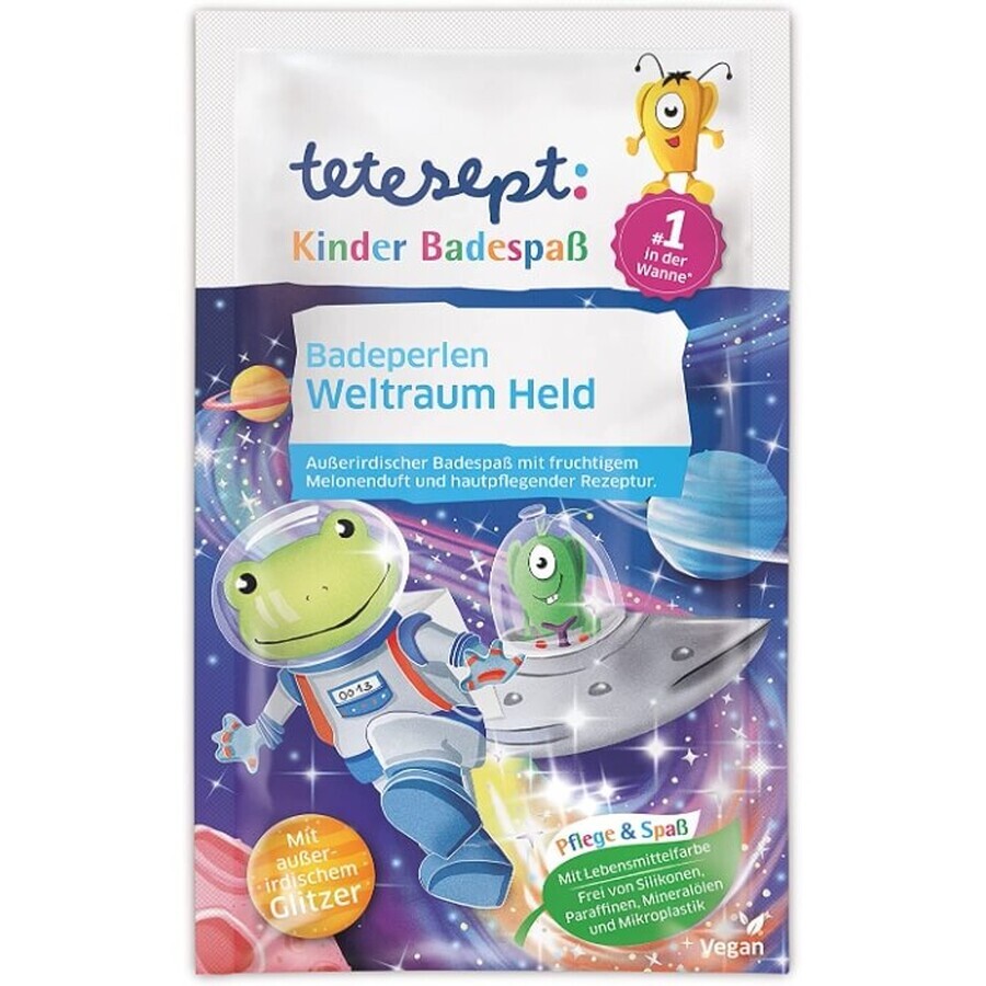 Tetesept, Weltraum Held aditivo para el baño del bebé, 60g