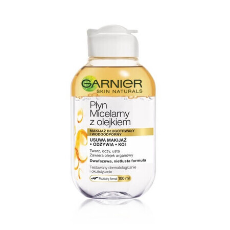 Garnier Skin Naturals Loción Micelar con Aceite, 100ml