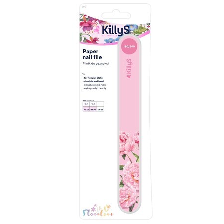 KillyS Floralove rosa lima recta 180/240