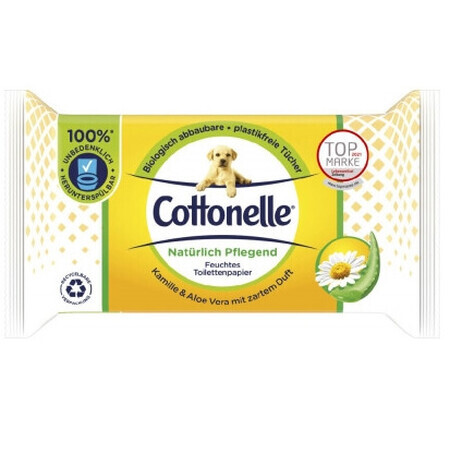 Cottonelle, Natürlich Pflegend, toallitas húmedas, 42 piezas