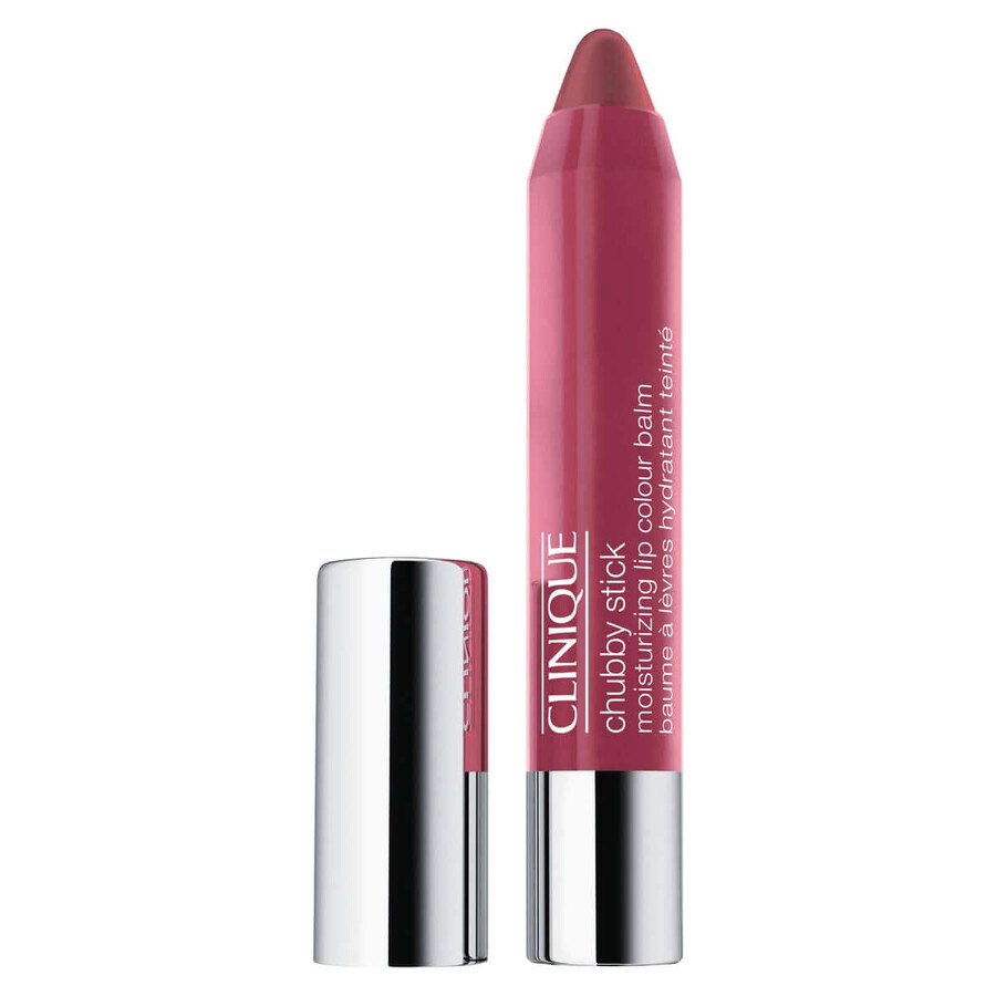 Clinique Chubby Stick Color Labial Hidratante Bálsamo Labial Super Fresa 07, 3.0 g