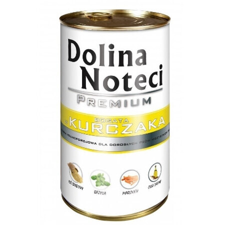 Dolina Noteci Premium Comida húmeda para perros Pollo, 400g