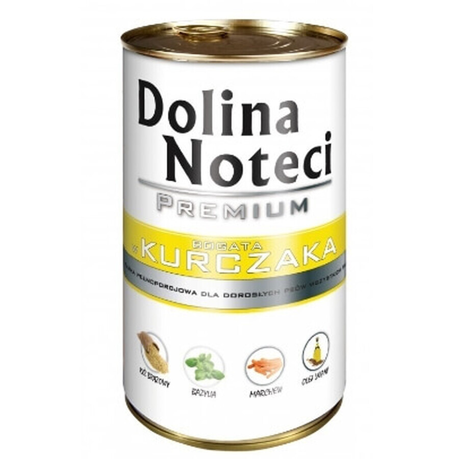 Dolina Noteci Premium Comida húmeda para perros Pollo, 400g