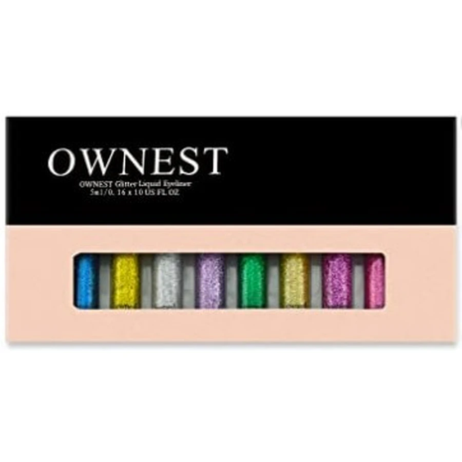 Ownest, Brokatowe eyelinery, 10 sztuk: ceny i cechy