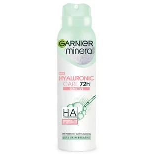 Garnier Cuidado Mineral Hialurónico Antitranspirante, 150ml