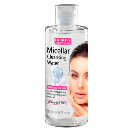 Beauty Formulas loción micelar facial para pieles sensibles, 200ml