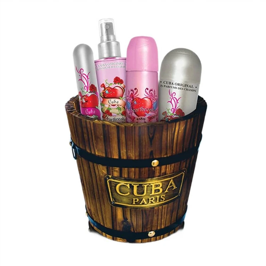Cuba Original Cuba Heartbreaker Eau de Parfum 100ml + Eau de Parfum 35ml + Desodorante 200ml + Body Mist 200ml