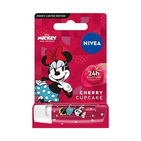 Barra de labios nutritiva Nivea Minnie Mouse, 4,8 g